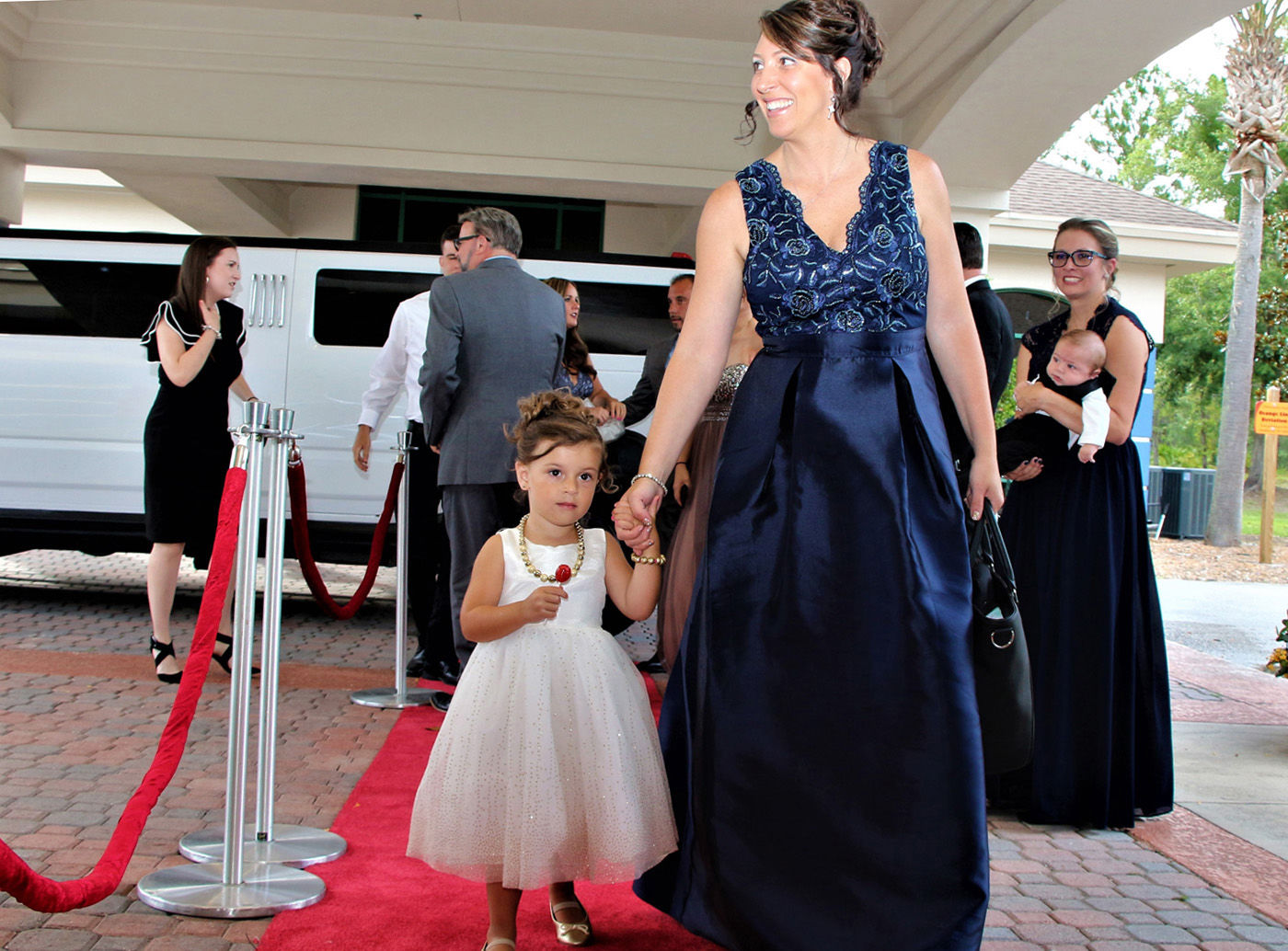 A red carpet for a Royal cause